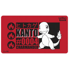 Playmats for Pokemon feature vibrant, full-color artwork. Made with a soft fabric top to reduce damage to cards during play and a non-slip rubber backing to keep the playmat from shifting during use, playmats enhance the gameplay experience. With dimensions of approximately 24 in. x 13.5 in., a playmat also makes an excellent oversize mousepad for home or office.