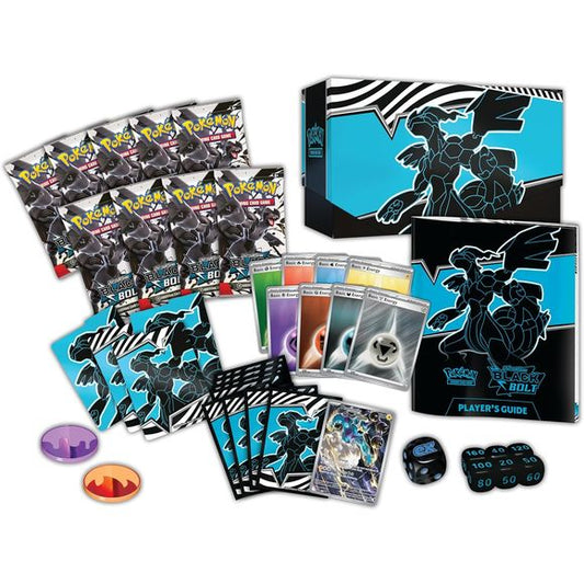 Pokemon Scarlet and Violet SV10.5 Black Bolt Elite Trainer Box
