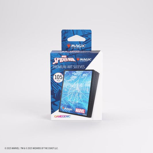 Enhance your game and protect your cards in style.These premium-quality, full-color printed Art Sleeves with textured finish are a must-have for every fan of the game. The matte back and clear front provide an exceptional tactile feel and an incredibly smooth shuffle experience. Each pack includes 105 sleeves and comes in fully plastic-free full-art packaging with a retractable hanger.