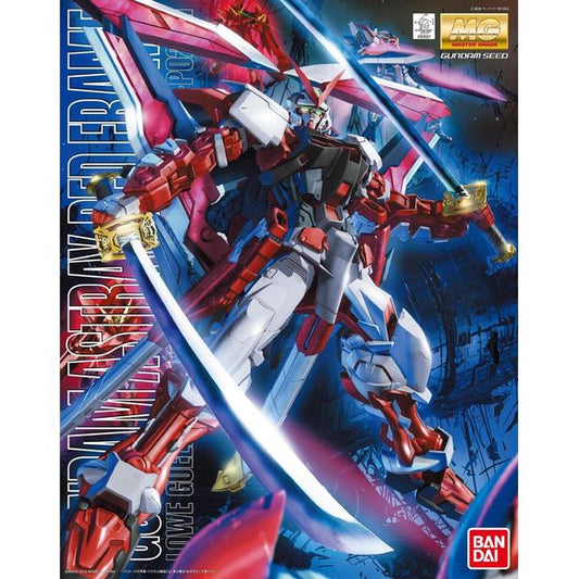 Like the Blue Frame, Lowe Guele's Astray Red Frame Kai boasts amazing articulation through the generous use of poly-caps. Once assembled, this MG will be able to stand in a variety of poses wielding its weapons. Its backpack can easily take on a several forms with some simple changes. As 'Tactical ArmsIIL' it can change between Flight Form, Delta Form, and V form. Its Sword Form changes to Work Form, whereas Arrow Form takes the shape of a giant bow. The Beam Torch can be held in the mech's hand or attached