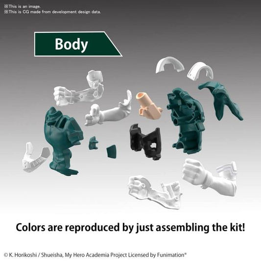 Bandai Spirits My Hero Academia Izuku Midoriya Entry Grade Figure Model Kit