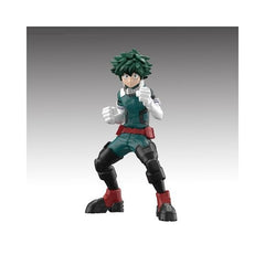 From My Hero Academia comes an easy assemble model kit requiring no glue, no paint, or even tools to assemble!  Parts twist off and snap together creating an amazingly detailed figure when assembled. 38 Parts!