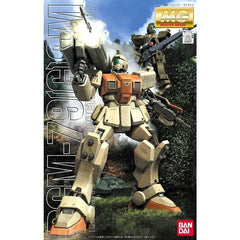 The "Sniper" version of the GM Custom (as seen in Gundam 08th MS Team). The standard RGM-79[G] were built as cheap ground-pounders with this variant being built in limited numbers for long range sniping and support roles. The kit is a standard Master Grade release from top to bottom, and for those of you who have never built one, that means it's incredible. Complete inner detail is provided for the legs, cockpit, backpack unit, etc. Fully posable hands are just part of the completely posable structure that