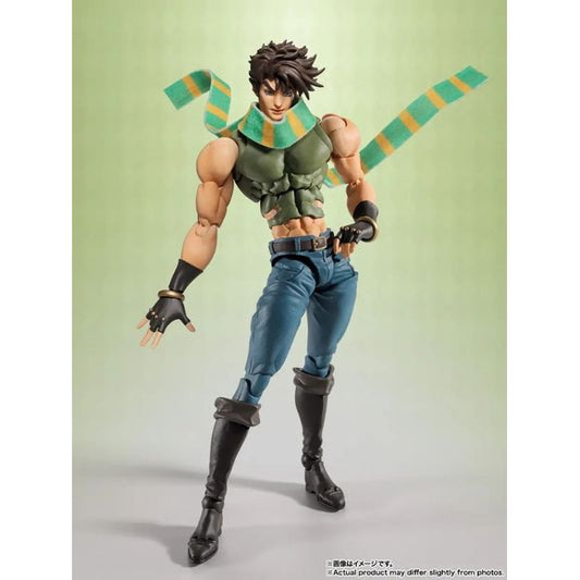 PRE-ORDER: Expected to ship in February of 2026
Using the full power of S.H.Figuarts technology, we have developed a movable mechanism that allows for powerful muscle sculpting and the reproduction of iconic poses and action poses. In order to bring out the best in his facial features, we have used "TAMASHII Digital Painting Technology." A special pedestal with an original design print is also included so that you can enjoy bold poses. The wired scarf also allows for the expression of flowing movements.