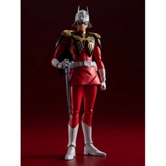 PRE-ORDER: Expected to ship in December of 2025
The "Red Comet," Char Aznable, makes a long-awaited appearance in S.H.Figuarts.  While pursuing beautiful proportions, we have carefully implemented the articulation gimmicks with Char's most famous scenes in mind. In addition, a wide range of poses and scenes can be reproduced with a variety of interchangeable parts.