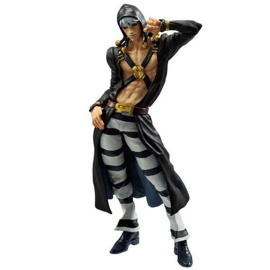 Bandai Spirits Ichibansho is proud to announce their newest release, Risotto Nero (Hitman Team)! Standing at over 10 inches tall, Nero is seen in a popular pose. Be sure to collect this and enhance your display with other incredible Ichibansho figures!
