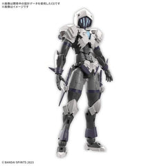 Bandai's "30MF (30 Minutes Fantasy)" figure-kit series allows you to create your own fantasy-based figures and characters! The starter set includes armor and armed parts in addition to the base "silhouette" (elementary body). The body included with the Rosan Assassin is the same as the 30MF Rosan Knight; the "silhouette" is fully posable like a human body, including movable axes on the head and neck that allow natural flexibility.