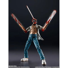 PRE-ORDER: Expected to ship in December of 2025
The seventh installment of the S.H.Figuarts "Chainsaw Man" series is here—CHAINSAW MAN as he appears in the "Reze Arc" movie! CHAINSAW MAN is back, now in his outfit from the "Chainsaw Man: Reze Arc" movie! He's been redesigned to match his appearance in the film and boasting even more movability, so you can immerse yourself in action scenes!