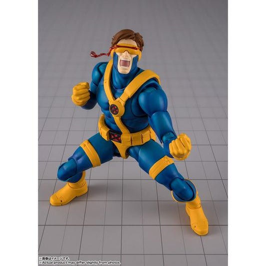 PRE-ORDER: Expected to ship in January of 2026
Cyclops, the first leader of the X-Men, gets a new "S.H.Figuarts" figure from Bandai! As seen in Marvel's "Gamerverse," he comes with three different patterns for the strength of his optic blasts, as well as interchangeable faces and hands
