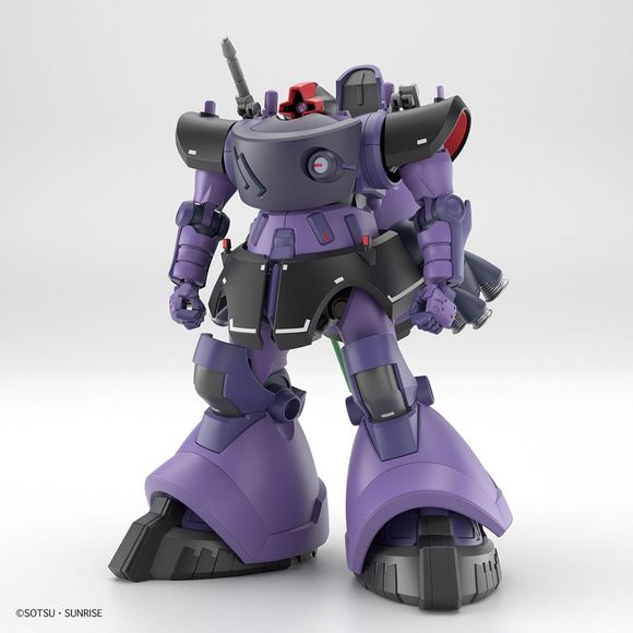 From Mobile Suit Gundam GQuuuuuuX (G-X), the Rick Dom (Gaia/Ortega Custom) is now an HG kit!

Features:
High mobility for dynamic poses
Transforms to high-speed mode without parts swapping
Includes movable Giant Bazooka
Electromagnetic anchor with wire