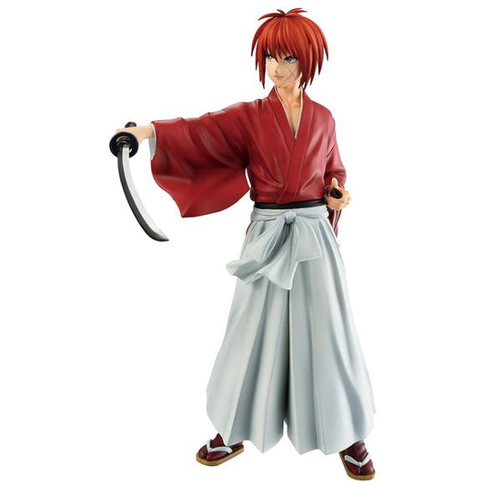 Bandai Rurouni Kenshin Masterlise Ichibansho Kenshin Himura Drawn Sword ver Figure
