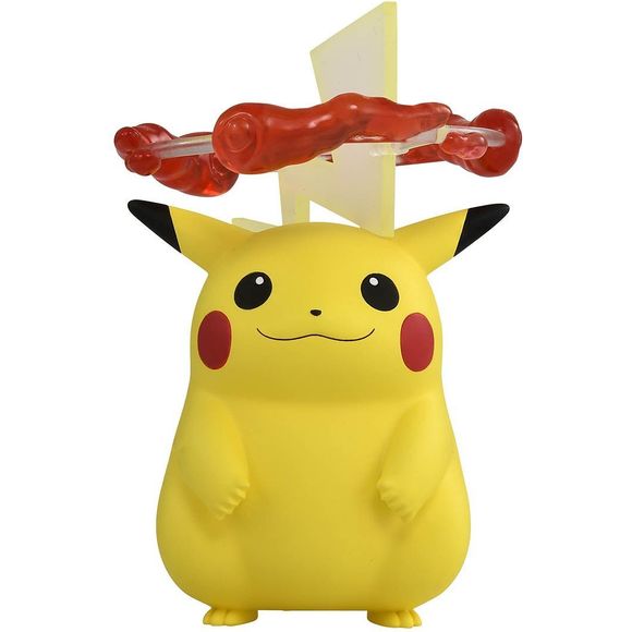 Moncolle is a series of high quality figures that fully reproduce the appearance of Pokemon. From the top of the head to the back, side, and all the way to the soles of the feet, Gigantamax Pikachu has been faithfully reproduced in detail.

[Size]: About 13cm (5") tall