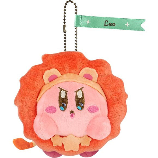 An adorable plush kirby keychain that is approximately 12cm x 10.5cm x  12cm.  Great for backpacks or keychains!