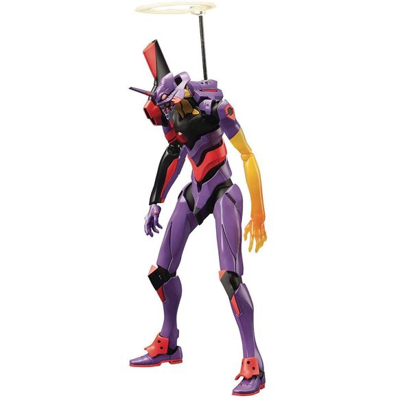 Kotobukiya returns to the ever-popular Evangelion series for their next plastic model kit with the Evangelion Test Type-01. The Test Type-01 consists of 330 pieces and features 60 points of articulation to allow for creation of your own custom poses. Standing 8.3 inches tall in 1/400 scale, this plastic model kit makes a great addition to any display.  Assembly required.