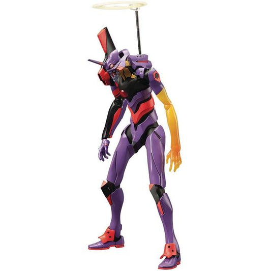 Kotobukiya returns to the ever-popular Evangelion series for their next plastic model kit with the Evangelion Test Type-01. The Test Type-01 consists of 330 pieces and features 60 points of articulation to allow for creation of your own custom poses. Standing 8.3 inches tall in 1/400 scale, this plastic model kit makes a great addition to any display.  Assembly required.