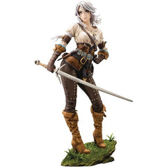 Ciri from CD PROJEKT RED's captivating fantasy RPG "The Witcher," now making her second appearance in the BISHOUJO series, mirroring her in-game portrayal. Meticulous attention has been given to the details of her shirt, wrinkles, and accessories, while her expression and posture beautifully convey a blend of kindness and strength. Designed at a 1/7 scale, this figure offers an opportunity to align her with the Geralt version, allowing fans to appreciate both depictions side by side.
Size: 8.74 inches (22.