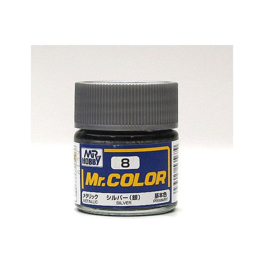 Mr Color paint, suitable for hand brushing & airbrushing, with good adhesion & fast drying is one of the finest scale modelling / hobby paints available. Solvent-based Acrylic, thin with Mr Color Thinner or Mr Color Levelling Thinner. Treat paint as a lacquer. 10ml screw top bottle.

1 - 2 coats are recommended when brush painting
2 - 3 coats when using an air brush - after diluting to a ratio of 1 (Mr.Color) : 1-2 (Mr. thinner).
Mix in 5 - 10% of Flat Base to make glossy colors semi-glossy.
Mix in 10 - 20%