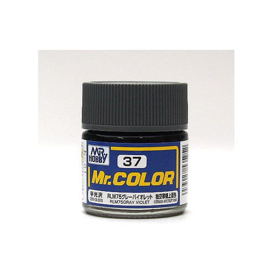 Mr Color paint, suitable for hand brushing & airbrushing, with good adhesion & fast drying is one of the finest scale modelling / hobby paints available. Solvent-based Acrylic, thin with Mr Color Thinner or Mr Color Levelling Thinner. Treat paint as a lacquer. 10ml screw top bottle.
1 - 2 coats are recommended when brush painting
2 - 3 coats when using an air brush - after diluting to a ratio of 1 (Mr.Color) : 1-2 (Mr. thinner).
Mix in 5 - 10% of Flat Base to make glossy colors semi-glossy.
Mix in 10 - 20%