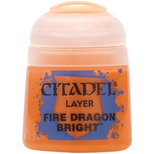 Citadel Layer paints are high quality acrylic paints, and with 70 of them in the Citadel Paint range, you have a huge range of colours and tones to choose from when you paint your miniatures. They are designed to be used straight over Citadel Base paints (and each other) without any mixing. By using several layers you can create a rich, natural finish on your models that looks fantastic on the battlefield.

12 ml