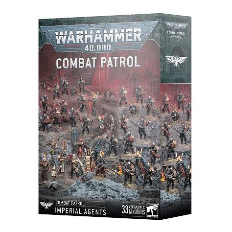 This set includes the following multipart plastic models:

– 1x Ministorum Priest with Vindictor
– 1x Eversor Assassin
– 6x Inquisitorial Agents, with 1x Tome-skull
– 20x Vigilant Squad, with 2x Cyber-mastiffs, and 2x Nuncio-aquilas

This set also includes 2x Adeptus Arbites Transfer Sheets, each containing 297x high-quality waterslide transfers for you to add even more individual flavour to your miniatures.

This set comprises 492 plastic components, and is supplied with 1x Citadel 32mm Round Slotta Base,