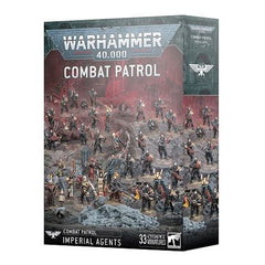 This set includes the following multipart plastic models:

– 1x Ministorum Priest with Vindictor
– 1x Eversor Assassin
– 6x Inquisitorial Agents, with 1x Tome-skull
– 20x Vigilant Squad, with 2x Cyber-mastiffs, and 2x Nuncio-aquilas

This set also includes 2x Adeptus Arbites Transfer Sheets, each containing 297x high-quality waterslide transfers for you to add even more individual flavour to your miniatures.

This set comprises 492 plastic components, and is supplied with 1x Citadel 32mm Round Slotta Base,