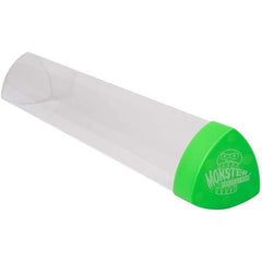 Playmat Tube - Monster Protectors Prism-shaped Play Mat Tube - Won't Roll Off Surface and Easy in and Out Design: When you want the best, demand Monster Protectors. The number one brand in premium albums now introduces the newest addition to its line - Monster Tubes. Adorned with the Monster Logo and sporting a new revolutionary prism design, your Mat won't roll off the table, and your fingers can easily go in and out to remove your mat. You will never go round again.