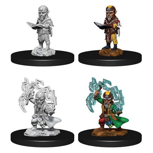 Pathfinder Deep Cuts Unpainted Miniatures: W09 Male Gnome Sorcerer