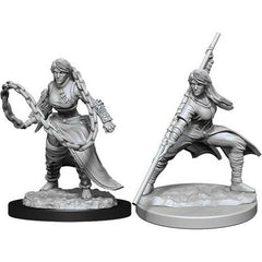 Dungeons & Dragons Nolzur’s Marvelous Miniatures come with highly-detailed figures, pre-primed with Acrylicos Vallejo primer and includes deep cuts for easier painting. The packaging of each different set will display the minis in a visible format.
