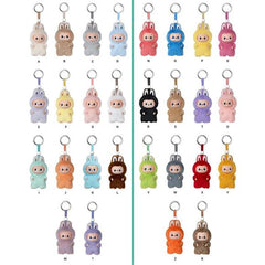 POP MART Labubu V4 The Monsters Pin For Love Alphabet Plush Pendant - Letter X