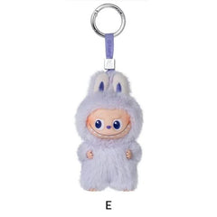 POP MART Labubu V4 The Monsters Pin For Love Alphabet Plush Pendant - Letter E