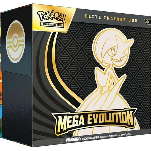Step into battle with the power of Mega Gardevoir! This exclusive Elite Trainer Box includes 9 Pokémon TCG: Mega Evolution booster packs, a stunning full-art promo card featuring Alakazam, Mega Gardevoir–themed card sleeves, dice, condition markers, and a sturdy collector’s box to keep your gear organized. This is the Mega Gardevoir version (not Mega Lucario), perfect for players and collectors seeking Fairy-type brilliance and strength.