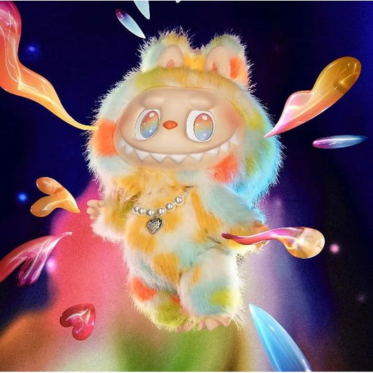 POP MART Labubu The Monsters Big Into Energy Rock the Universe Vinyl Plush Doll
