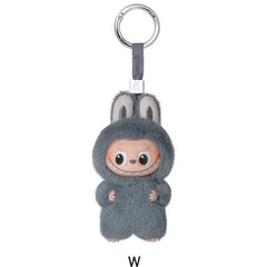 POP MART Labubu V4 The Monsters Pin For Love Alphabet Plush Pendant - Letter W