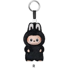 POP MART Labubu V4 The Monsters Pin For Love Alphabet Plush Pendant - Letter R