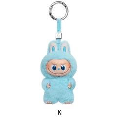 POP MART Labubu V4 The Monsters Pin For Love Alphabet Plush Pendant - Letter K