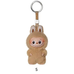 POP MART Labubu V4 The Monsters Pin For Love Alphabet Plush Pendant - Letter S