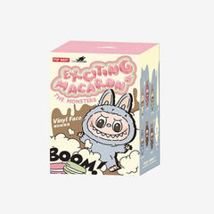 Add a sweet surprise to your collection with the THE MONSTERS – Exciting Macaron Vinyl Face Blind Box. This series features THE MONSTERS in vibrant, macaron-inspired styles, bursting with color and personality. There are multiple designs to discover — including rare secret figures — but each purchase is for ONE blind box containing a single random figure. Buying one blind box does not guarantee the full set.