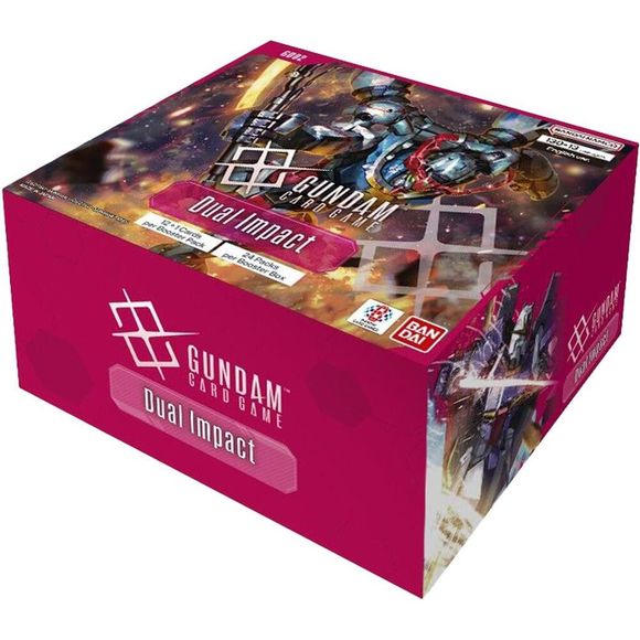 Featuring characters and Mobile Suits from series making their GCG debut and developing decks for previously released cards!! Gundam X, Gundam AGE, IronBlooded Orphans, and more!
Plenty of alternate-art cards of differing rarities for both players and collectors!
New gameplay strategies and skills for more exciting gameplay! Easy to learn, difficult to master!
Each Booster Box contains 24 Booster Packs.
12 +1 Cards Per booster pack