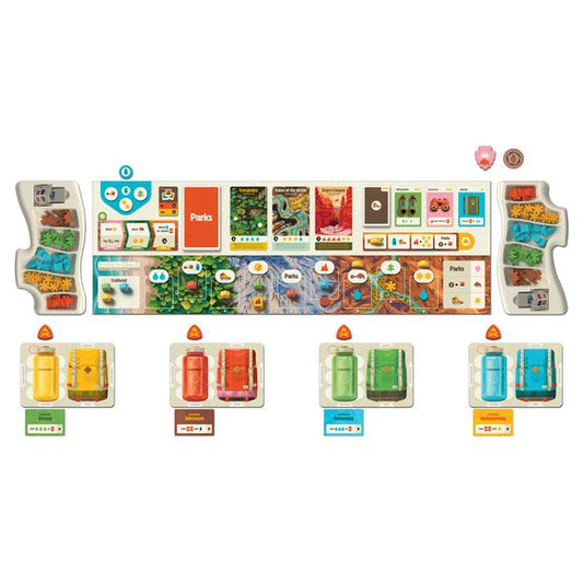 Keymaster Games: Parks 2nd Edition - Board Game