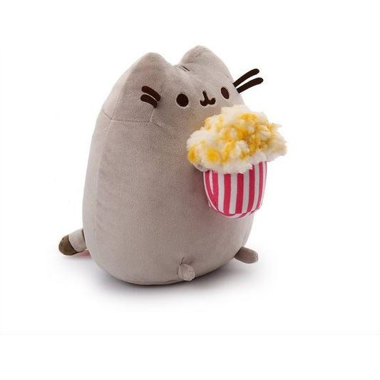 GUND: Snackable Pusheen Popcorn Snack Cat 9.5-inch Stuffed Animal Plush