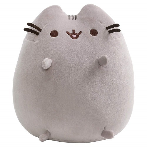 Pusheen brings brightness and chuckles to millions of followers in her rapidly growing online fan base. The new Squisheen collection has uniquely elastic fabric that makes her extra squishy inside and super soft outside! This 11” Squisheen sitting pose features Pusheen’s signature smile and paws out ready for squishing! Plush material is surface washable and suitable for ages one and up.