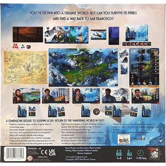 Red Raven Games: Sleeping Gods: Distant Skies - Board Game