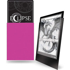 Ultra Pro Eclipse Pro Matte Standard Sleeves (100 Pack) - Hot Pink