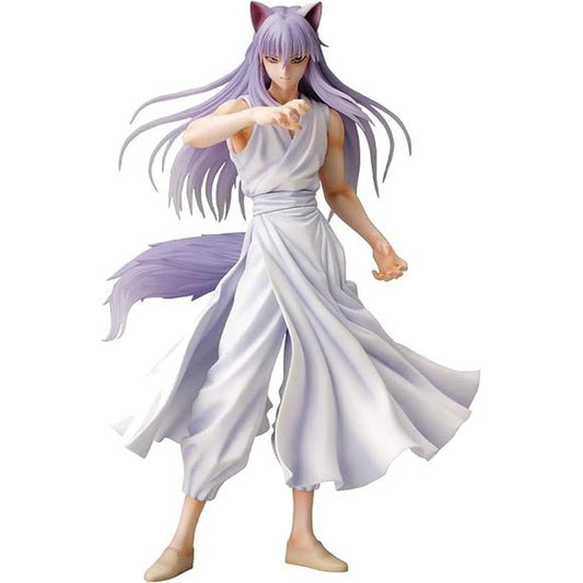Created in 1990, the original comics “Yu Yu Hakusho” ran for years and was then adapted into a hit anime series. Telling the tale of a student who is brought back from the dead to serve as a “Spirit Detective” fighting supernatural crime. Now, the great characters from Yu Yu Hakusho are coming to you in the ARTFX J series!

Youko Kurama, the original form of Kurama, once known in the Demon World as a legendary bandit, is coming out as a figure!

He’s brought to life with his golden eyes and light purple hai