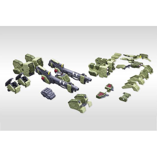 Pre-Order: Expected to ship November 2025

The Changing Armor System transforms both the silhouette and performance ability of LIGER ZERO by equipping the unit with different armor.
Featuring an outstandingly heavily armed form, the PANZER unit joins the lineup as an individual kit!
Combine this unit with LIGER ZERO Marking Plus Ver. To create LIGER ZERO PANZER.

*This model kit only includes the PANZER unit. The LIGER ZERO (base model) is not included.