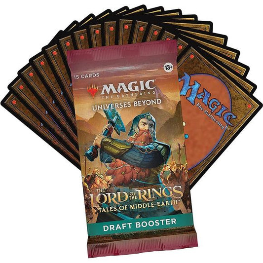 Magic The Gathering MTG - Lord of the Rings Tales of Middle-Earth Draft Booster Pack