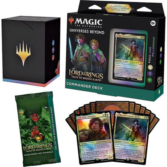 Magic The Gathering - Lord of the Rings Tales of Middle-Earth Food and Fellowship Commander Deck | Galactic Toys & Collectibles