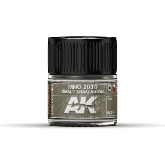 AK Interactive Real Color MNO 2036 Smalt Khaki Avion 10ML Acrylic Hobby Paint Bottle | Galactic Toys & Collectibles