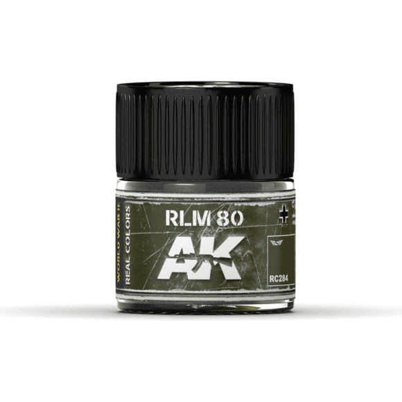 AK Interactive Real Color RLM 80 10ML Acrylic Hobby Paint Bottle | Galactic Toys & Collectibles