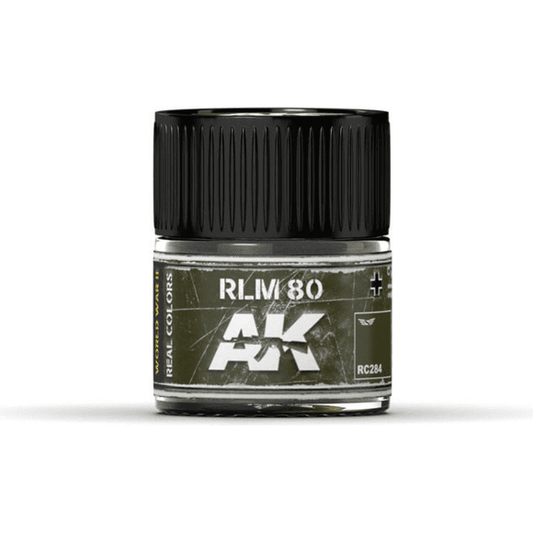 AK Interactive Real Color RLM 80 10ML Acrylic Hobby Paint Bottle | Galactic Toys & Collectibles